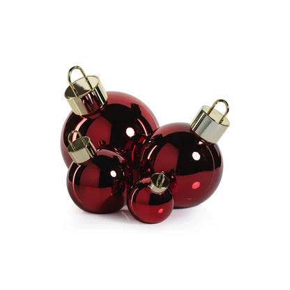 LED METALLIC GLASS BALL -RED-5
