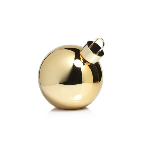 LED METALLIC GLASS OVERSIZED- GOLD - 5 IN