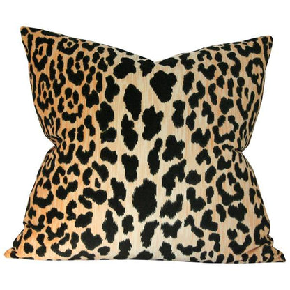 Leopard Velvet Custom Designer Pillow | Arianna Belle