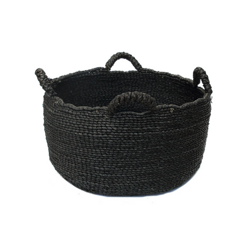LES QUATRE MAINS BASKETS- BLACK- S