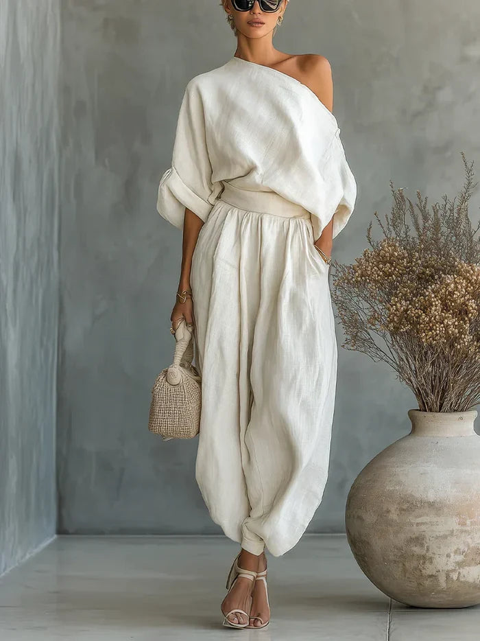 Lilly | 2-Piece Set with Off-Shoulder Design