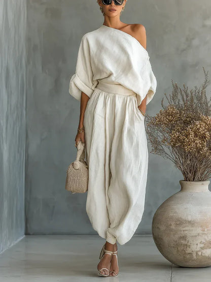 Lilly | 2-Piece Set with Off-Shoulder Design