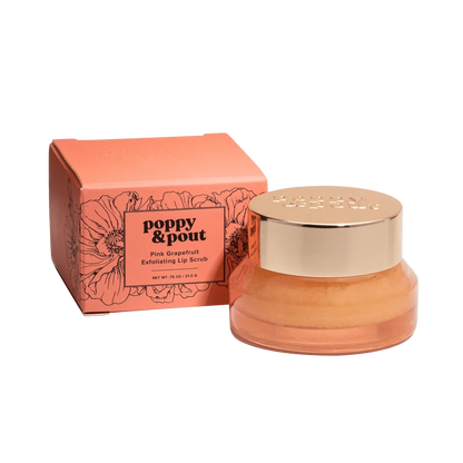 POPPY & POUT - Lip Scrub - Pink Grapefruit
