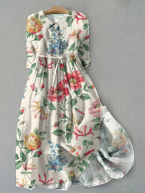 Livia - Elegant Floral Dress