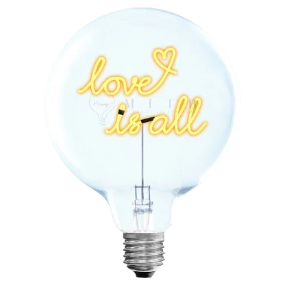LOVE IS ALL AMBER BULB