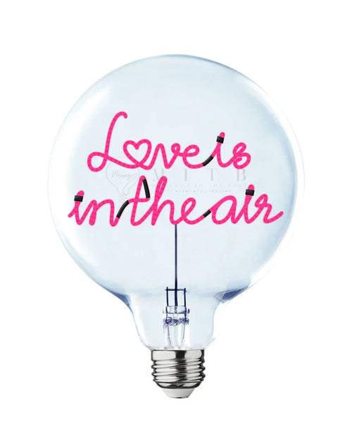 LOVE IS IN THE AIR RED BULB