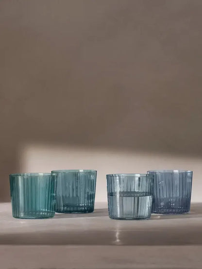 LSA Gems Tumbler 310ml Assorted Sapphire x 4