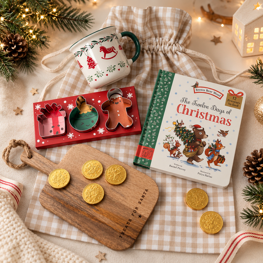 Mabel & Fox Christmas Eve Bundle - Free Mini Gingham Sack!