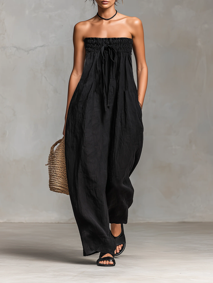 Magie™ | Elegant Strapless Jumpsuit