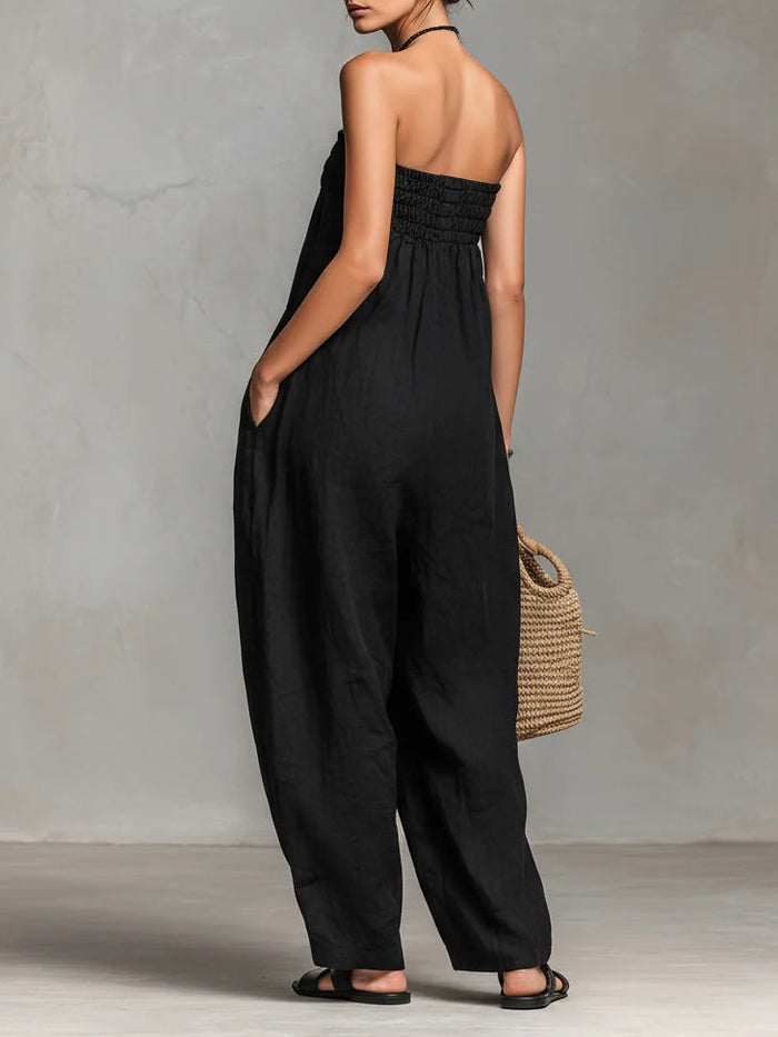 Magie™ | Elegant Strapless Jumpsuit