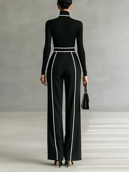 Marie™ | Elegant Set with Contrast Detail