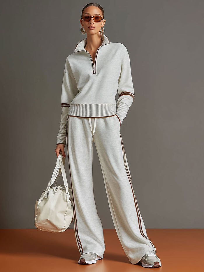 Marietta – blouse and wide-leg pants