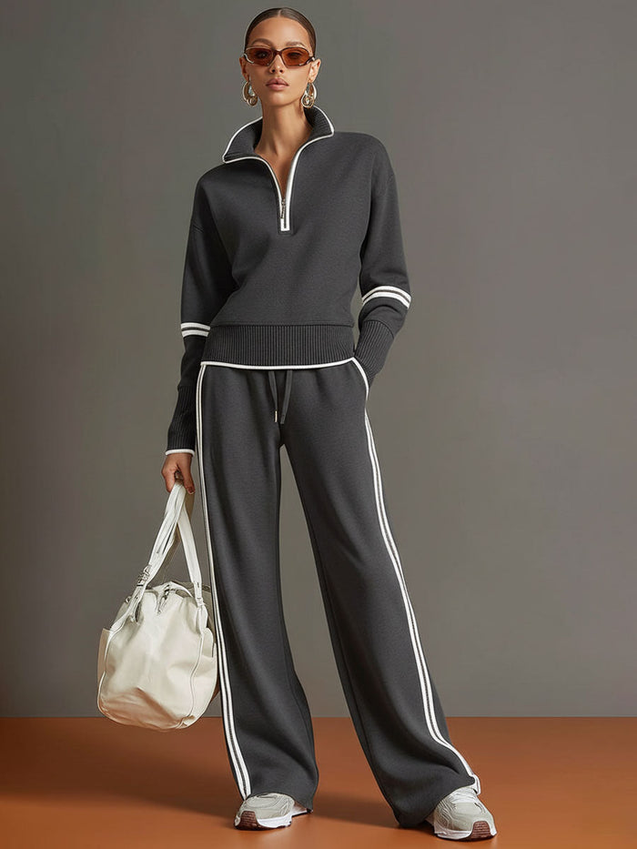 Marietta – blouse and wide-leg pants