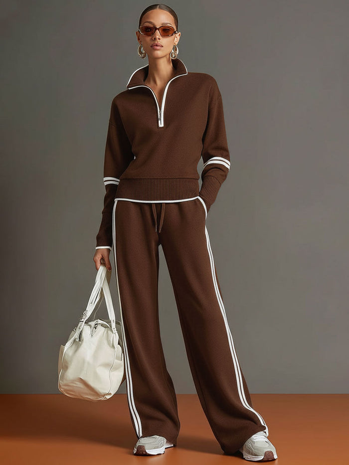 Marietta – blouse and wide-leg pants