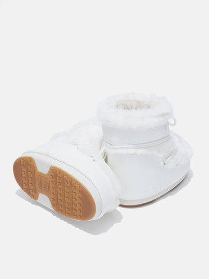 MB Icon Low Faux Fur Optical White 80D1409390