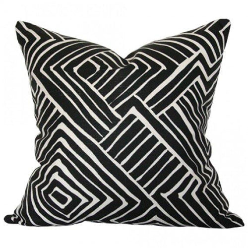 Melinda Black Custom Designer Pillow | Arianna Belle
