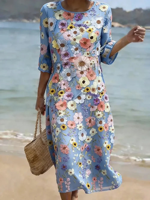 Melissa | Comfortable and Elegant Mid-Length Dress