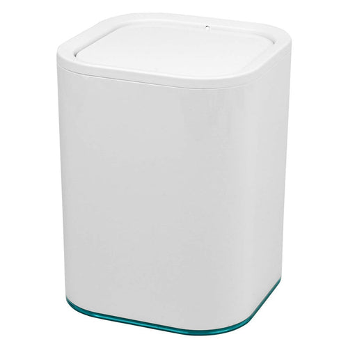 Modern Minimalism Style White Decor Trash Can