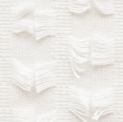 Montego Fringe Custom Designer Pillow detailed view | Arianna Belle