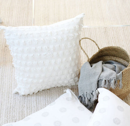 Montego Fringe Custom Designer Cushion | Arianna Belle