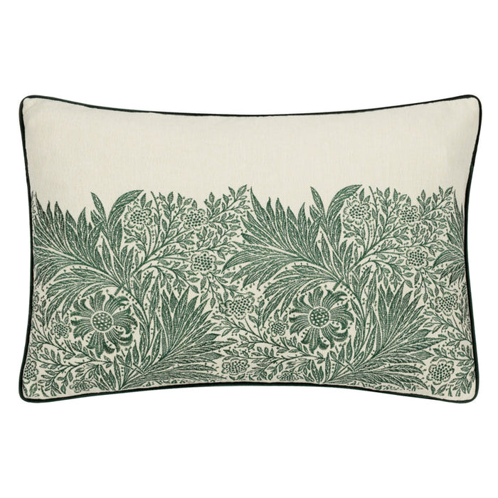 Morris & Co Marigold Embroidered Rectangular Cushion