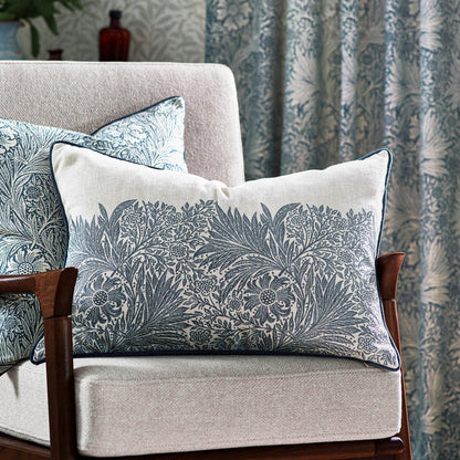 Morris & Co Marigold Embroidered Rectangular Cushion
