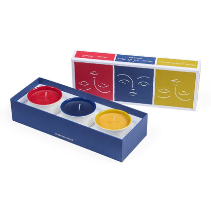 MUSE COULEUR VOTIVE CANDLE SET OF 3