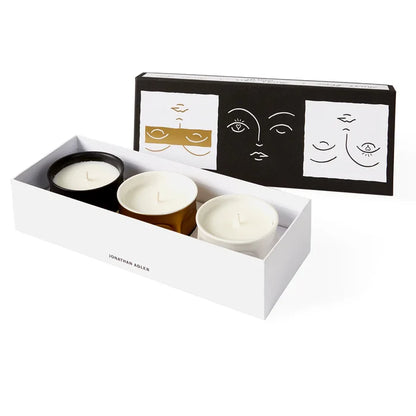 MUSE VOTIVE CANDLE SET OF 3