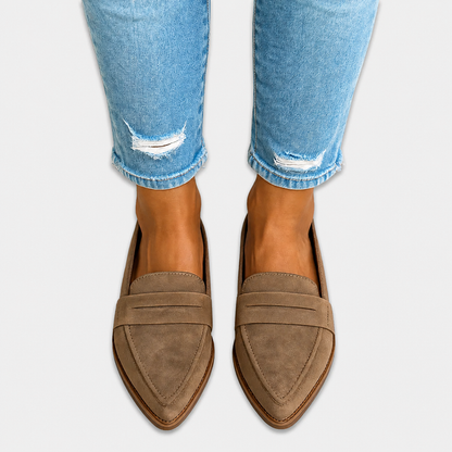 Nadia™ | Suede Loafers