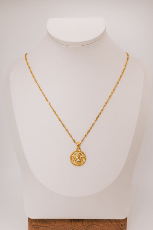 A Day In The Life Necklace - 18K Gold Plated