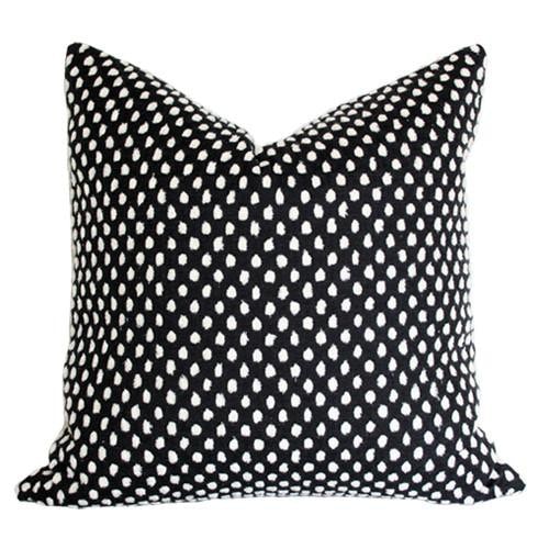 Pebble Onyx Custom Designer Pillow | Arianna Belle