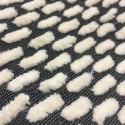 Pebble Onyx Reverse Custom Designer Pillow detailed view | Arianna Belle