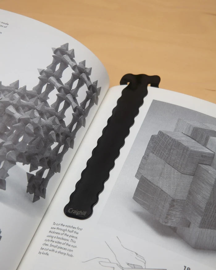 PERCH BOOKMARK-VAPOR BLACK