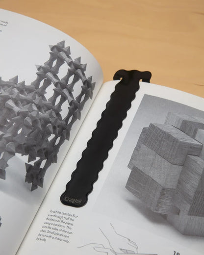 PERCH BOOKMARK-VAPOR BLACK
