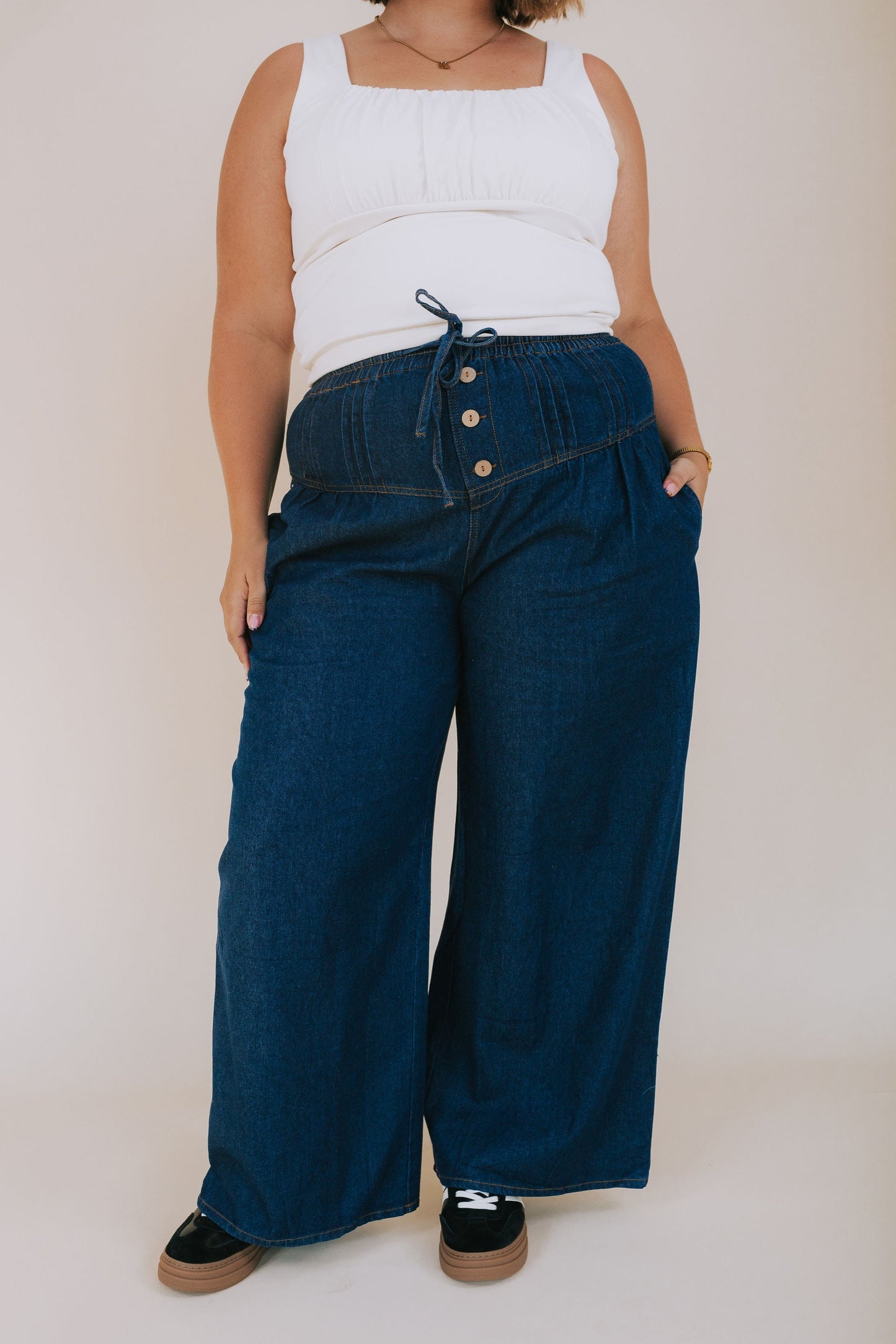 PLUS SIZE - Flash Forward Pants - 2 Colors!