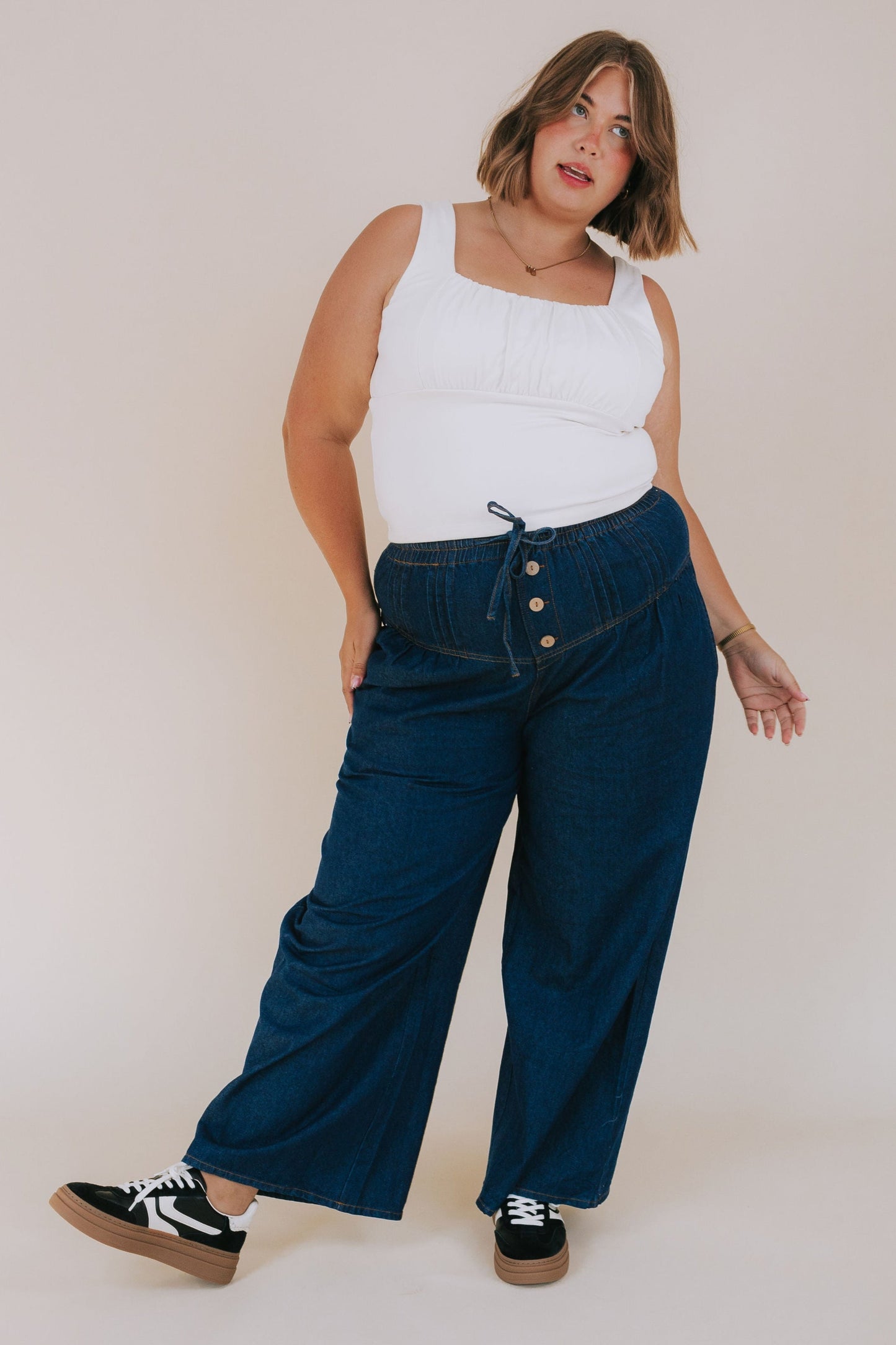 PLUS SIZE - Flash Forward Pants - 2 Colors!