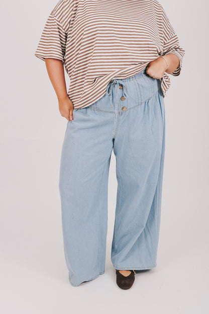 PLUS SIZE - Flash Forward Pants - 2 Colors!
