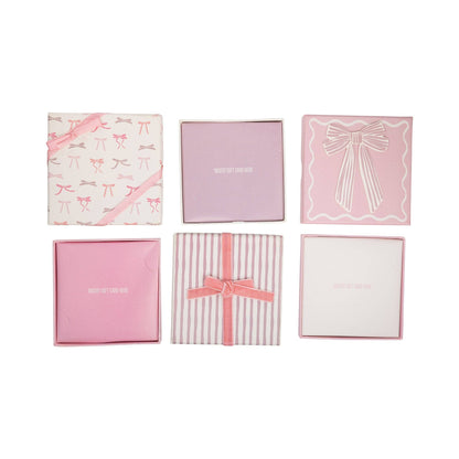 MY MIND'S EYE - Pink Bows Gift Card Boxes
