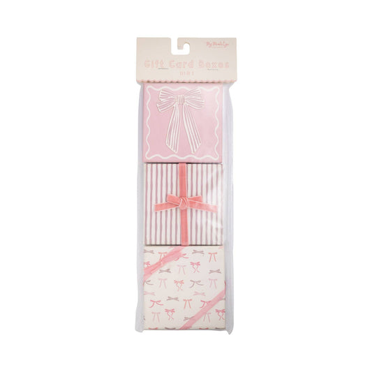 MY MIND'S EYE - Pink Bows Gift Card Boxes