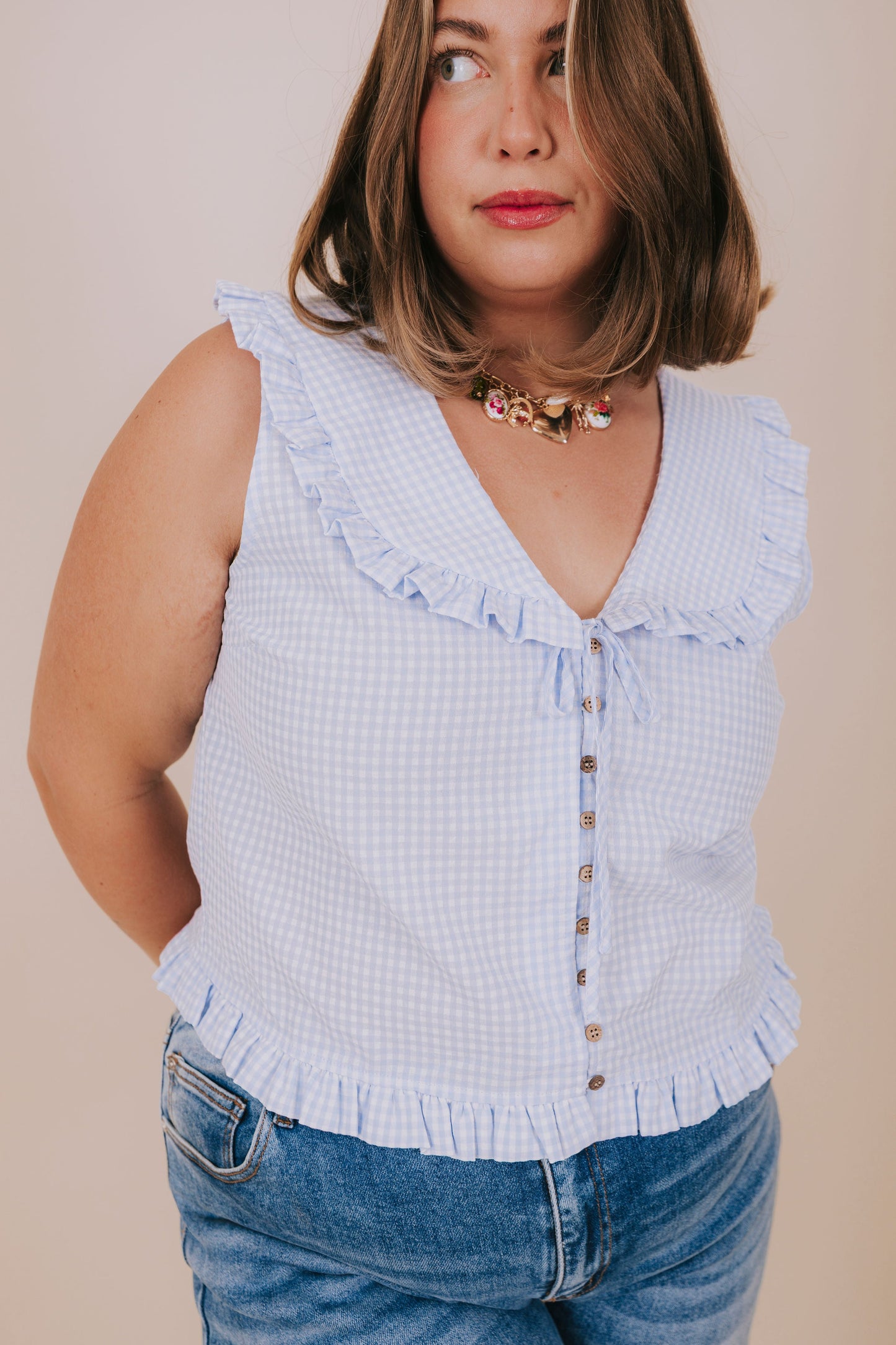 PLUS SIZE - Spring In My Step Top
