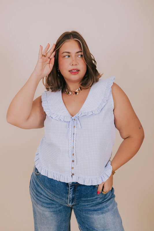 PLUS SIZE - Spring In My Step Top