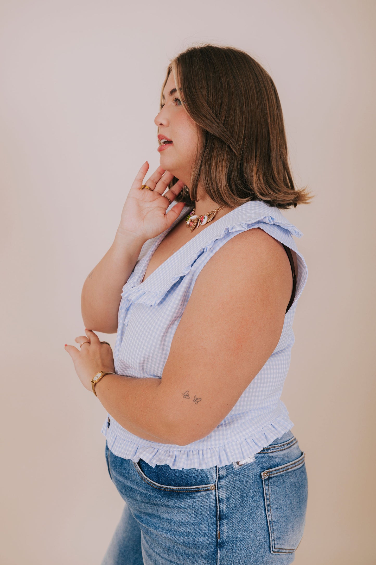 PLUS SIZE - Spring In My Step Top