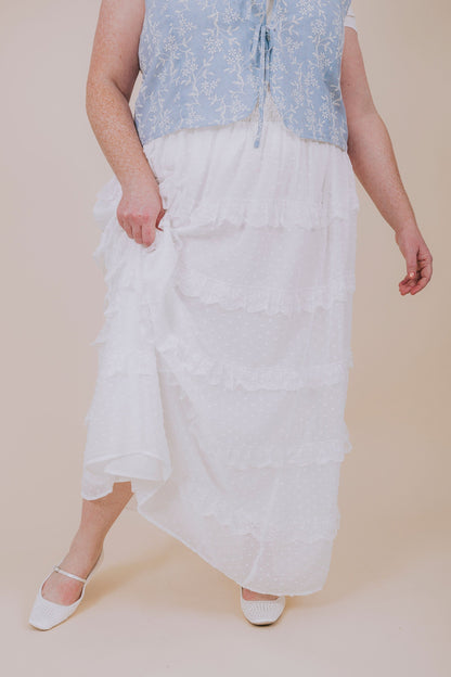 PLUS SIZE - Romantic Stroll Skirt