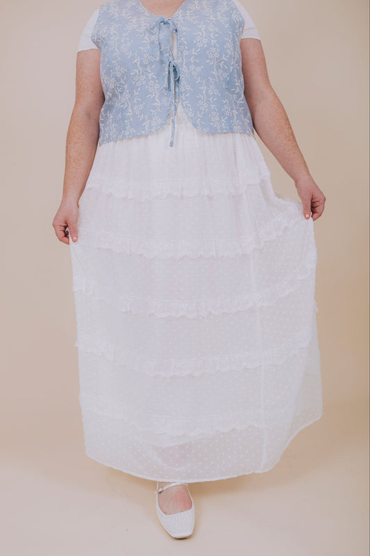 PLUS SIZE - Romantic Stroll Skirt