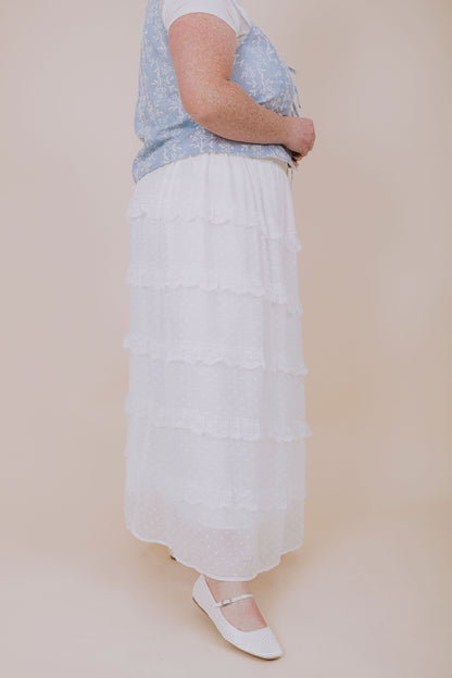 PLUS SIZE - Romantic Stroll Skirt