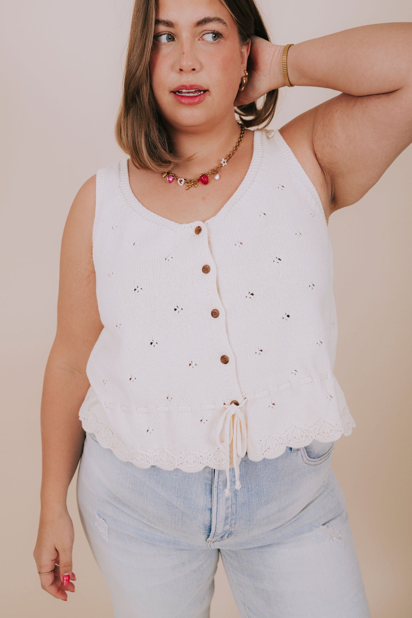 PLUS SIZE - Fools Rush In Top