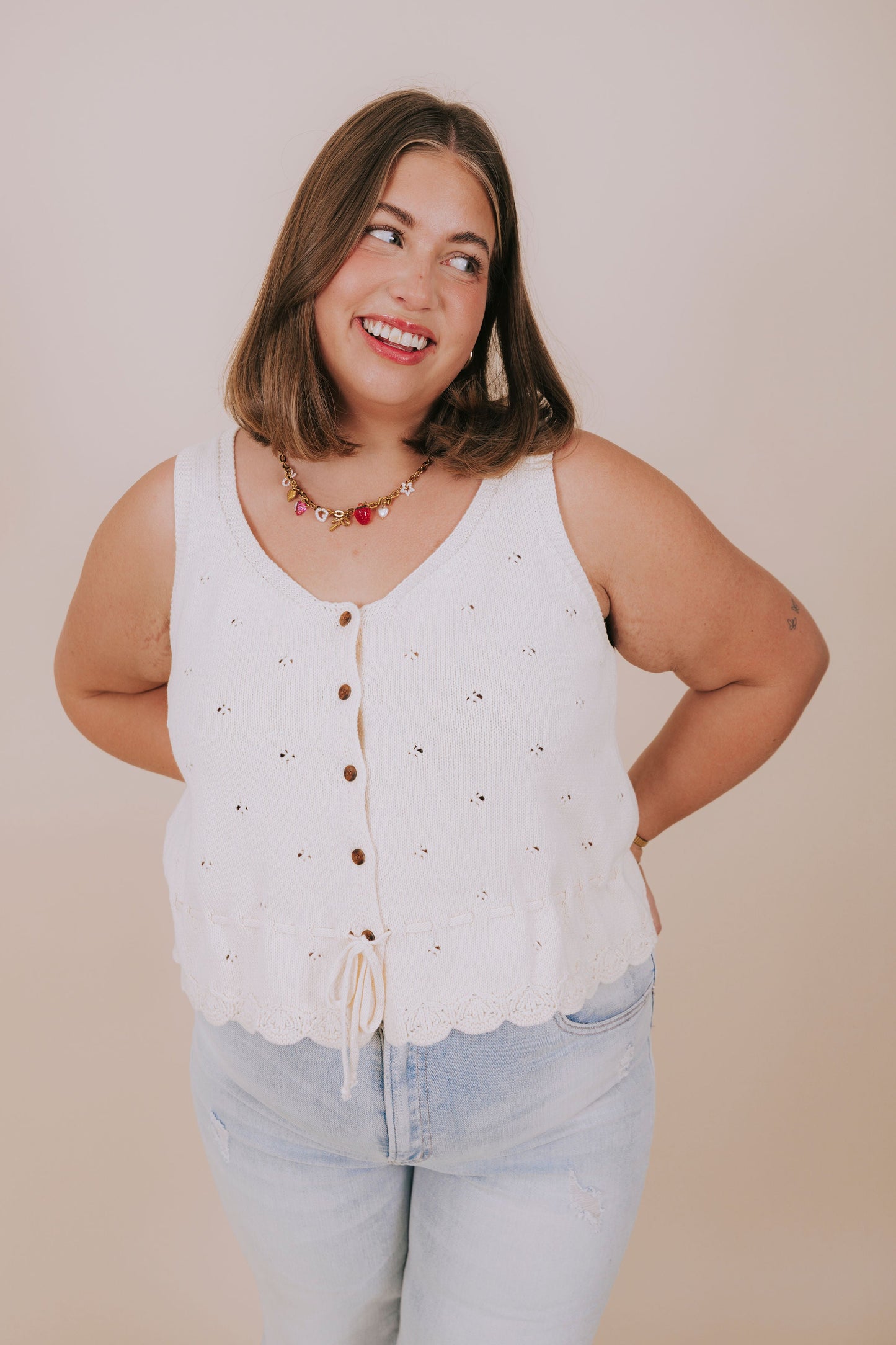 PLUS SIZE - Fools Rush In Top