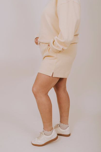PLUS SIZE - Lemon Drop Shorts