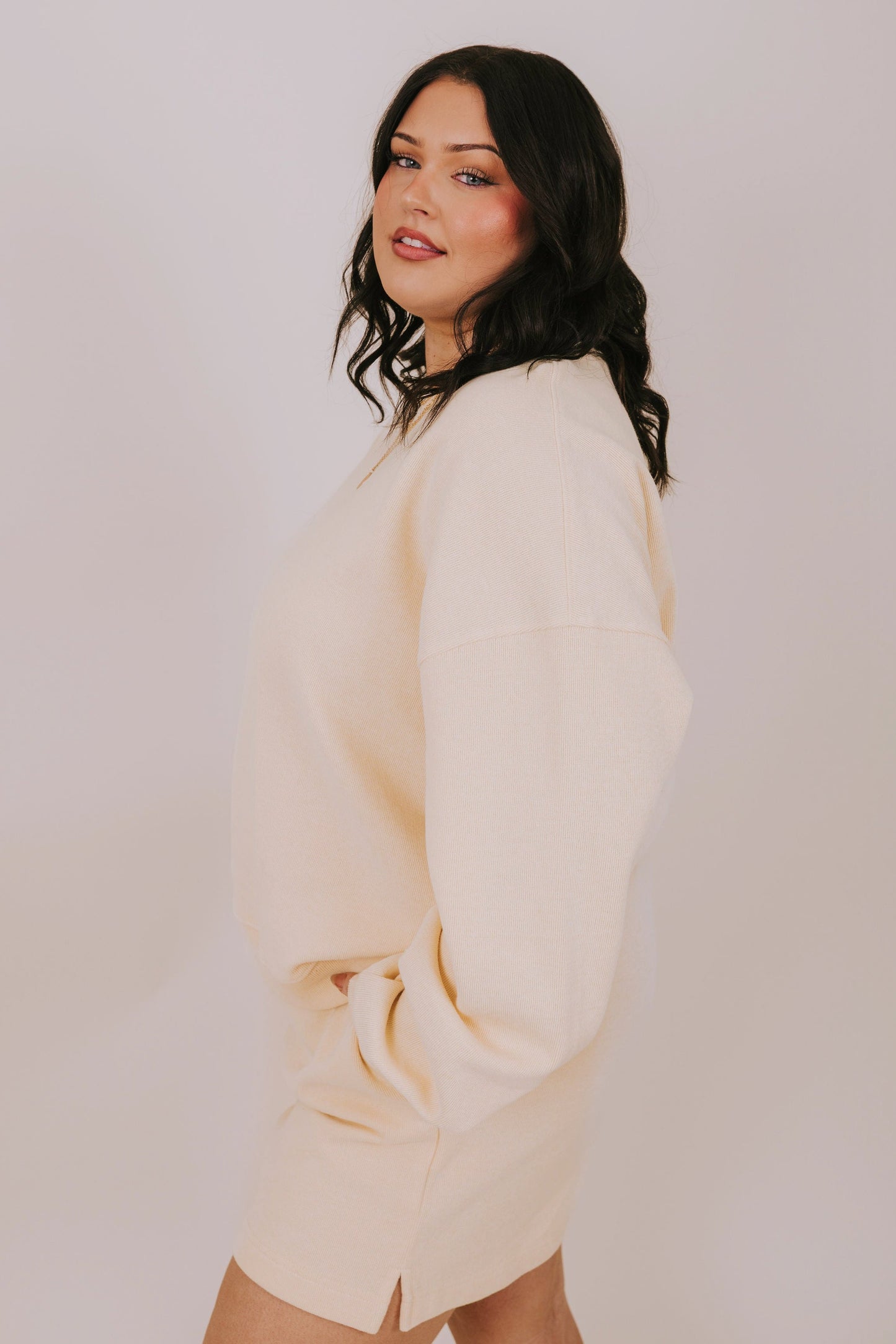 PLUS SIZE - Lemon Drop Top