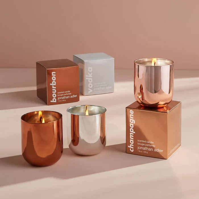 POP CANDLE - CHAMPAGNE - RESOURCE ROSE GOLD 28355